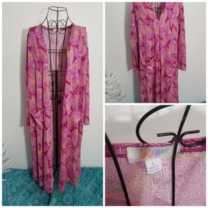 Lularoe Sarah Duster Long Cardigan Like New